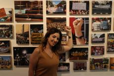 Abertura da exposio Gestos, corpos e pautas de luta